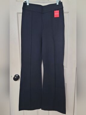 SPANX Black Ponte Tailored Flare Pants